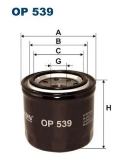 Масляный фильтр FILTRON OP 539