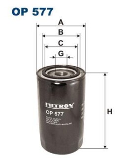 Масляный фильтр FILTRON OP 577