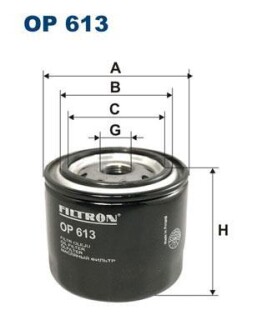 Масляный фильтр FILTRON OP 613