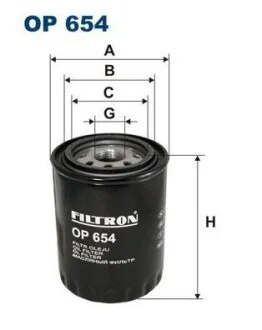 Масляный фильтр FILTRON OP 654