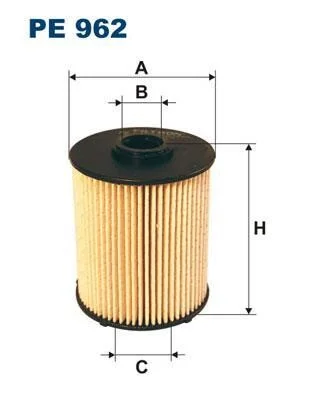 Топливный фильтр FILTRON PE 962 (фото 1)