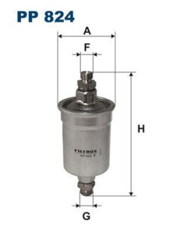 Топливный фильтр FILTRON PP 824