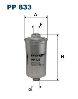 Топливный фильтр FILTRON PP 833