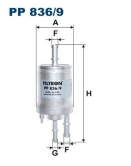 Топливный фильтр FILTRON PP 836/9