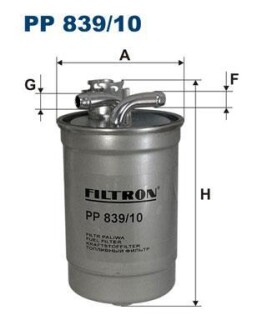 Топливный фильтр FILTRON PP 839/10