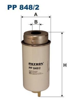 Топливный фильтр FILTRON PP 848/2