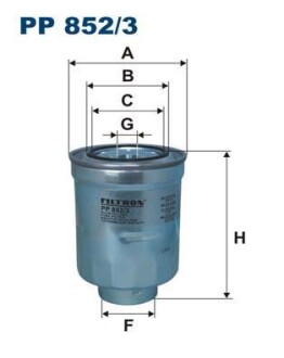 Топливный фильтр FILTRON PP 852/3