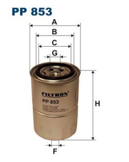 Топливный фильтр FILTRON PP 853