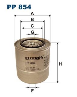 Топливный фильтр FILTRON PP 854