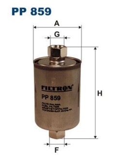 Топливный фильтр FILTRON PP 859