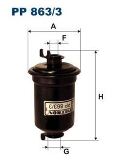 Топливный фильтр FILTRON PP 863/3