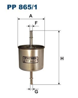 Топливный фильтр FILTRON PP 865/1