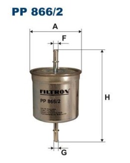 Топливный фильтр FILTRON PP 866/2