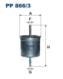 Топливный фильтр FILTRON PP 866/3