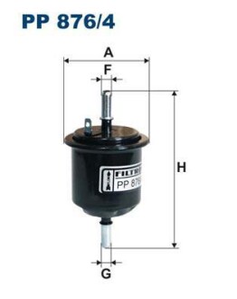 Топливный фильтр FILTRON PP 876/4