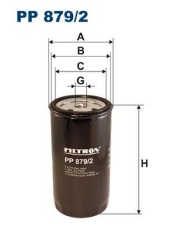 Топливный фильтр FILTRON PP 879/2