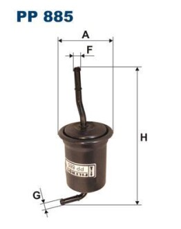 Топливный фильтр FILTRON PP 885