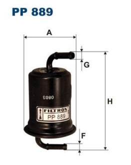 Топливный фильтр FILTRON PP 889