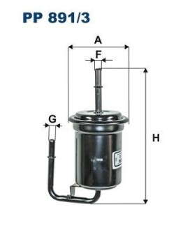 Топливный фильтр FILTRON PP 891/3