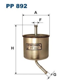 Топливный фильтр FILTRON PP 892