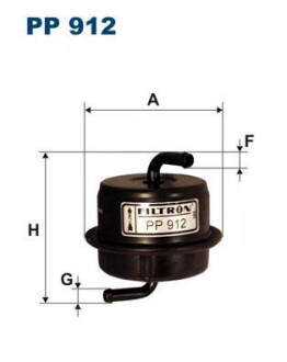 Топливный фильтр FILTRON PP 912