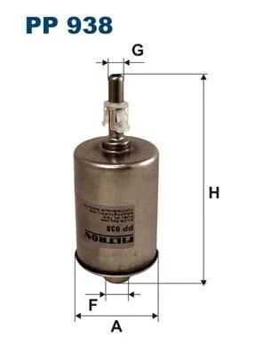Топливный фильтр FILTRON PP 938 (фото 1)