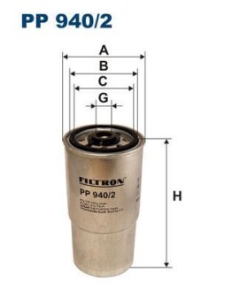 Топливный фильтр FILTRON PP 940/2