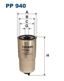 Топливный фильтр FILTRON PP 940