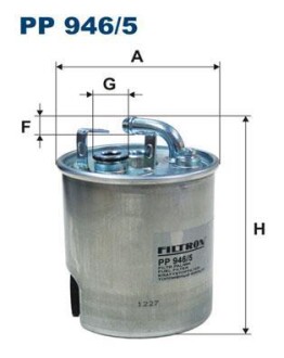 Топливный фильтр FILTRON PP 946/5