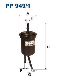 Топливный фильтр FILTRON PP 949/1