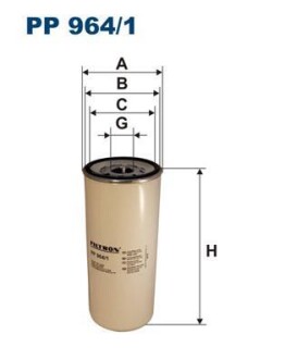 Топливный фильтр FILTRON PP 964/1