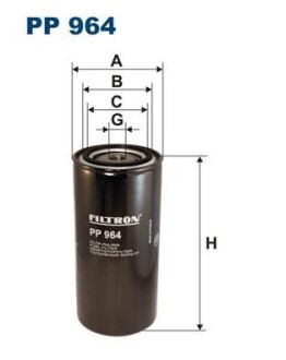 Топливный фильтр FILTRON PP 964