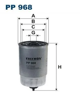 Фильтр FILTRON PP968 (фото 1)
