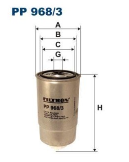 Топливный фильтр FILTRON PP 968/3