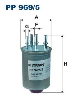 Топливный фильтр FILTRON PP 969/5