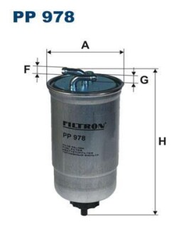 Топливный фильтр FILTRON PP 978