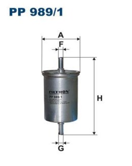 Топливный фильтр FILTRON PP 989/1