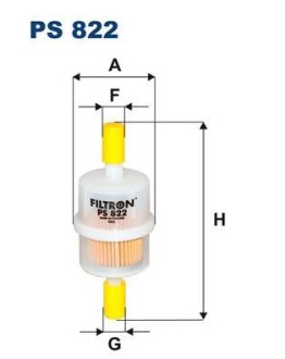 Топливный фильтр FILTRON PS 822