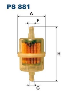 Топливный фильтр FILTRON PS 881