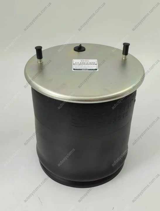 016512 Пневмоподушка SCHMITZ/WEWELER ресора пневматична W01M586318 US06318F 36318CPP 1T15MPW9 (з пластиковим стаканом) FIRETECH FT 56318 KPP (фото 1)