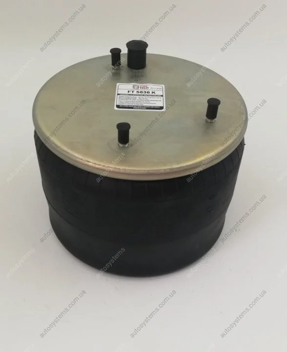 836MB Пневмоподушка DAF ресора пневматична (з металевим стаканом) FIRETECH FT 5836 K (фото 1)