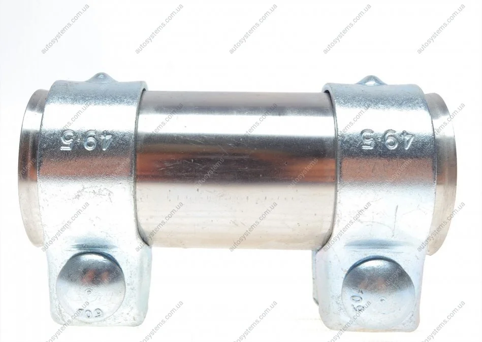 Хомут глушника (передній) Opel Corsa 1.2 16V 98-00 (45/49.5x125) Fischer Automotive One (FA1) 004-845 (фото 1)