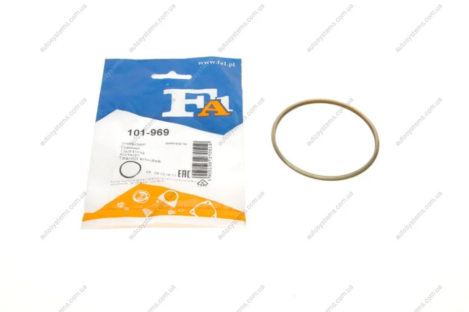 Прокладка труби вихлопної BMW 3 (E90/F30/F80)/5 (F10)/7 (F01-F04) 05- N57 D30 Fischer Automotive One (FA1) 101-969 (фото 1)