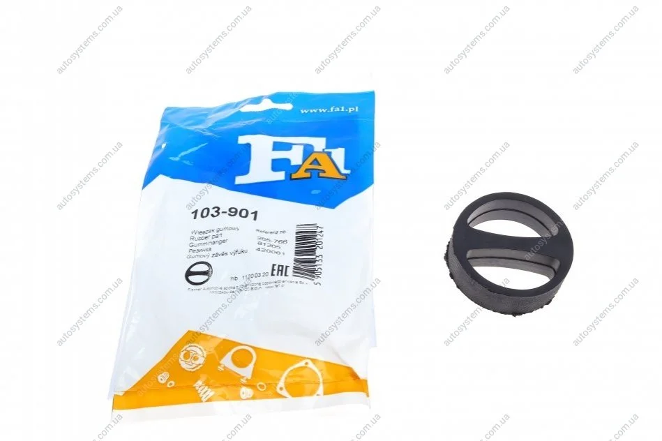 Гумка глушника BMW 3 (E21/E30)/5 (E28/E34)/6 (E24) -89 Fischer Automotive One (FA1) 103-901 (фото 1)