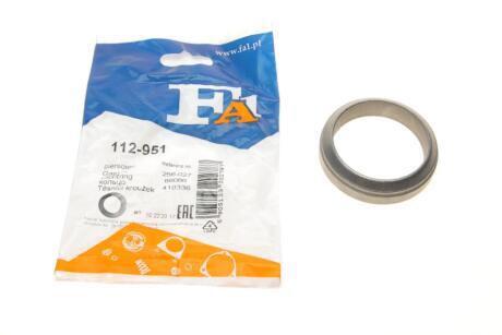 Прокладка труби вихлопної Audi 100/80/90/A6 -97 (51x65x15) (кільце) Fischer Automotive One (FA1) 112-951