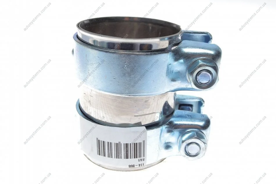 Хомут глушника (передній) VW Crafter/T5/T6 2.0 TDI/TSI 10- (65/69.5x90) Fischer Automotive One (FA1) 114-866 (фото 1)