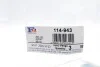 Хомут глушника (передній) Audi/Opel/Seat/Skoda/VW (42/46.7x125) Fischer Automotive One (FA1) 114-943 (фото 3)