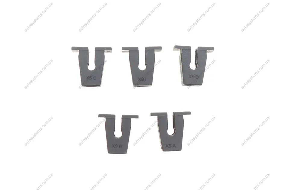 Кліпса (пістон) кріплення обшивки капоту (к-кт 5 шт) VW Caddy 95- Fischer Automotive One (FA1) 11-60005.5 (фото 1)