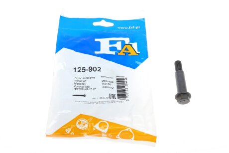 Болт вихлопної системи Opel Astra F/Vectra 1.4/1.6i 91-05 (M10x66) Fischer Automotive One (FA1) 125-902