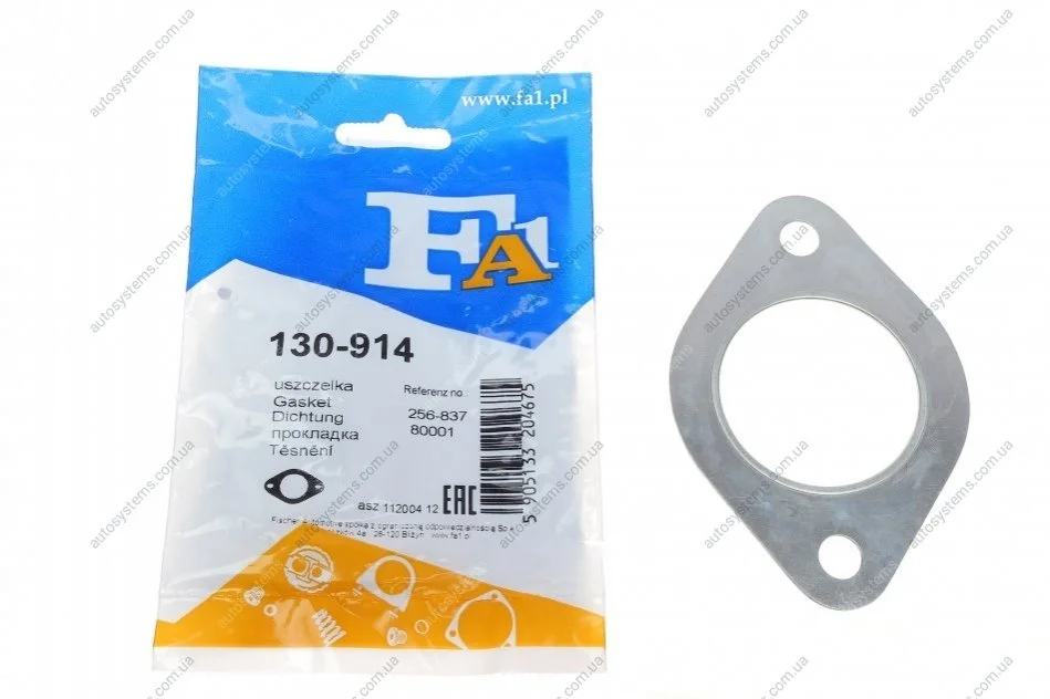 Прокладка труби вихлопної Hyundai Sonata 91-98/Kia Sorento 02- Fischer Automotive One (FA1) 130-914 (фото 1)